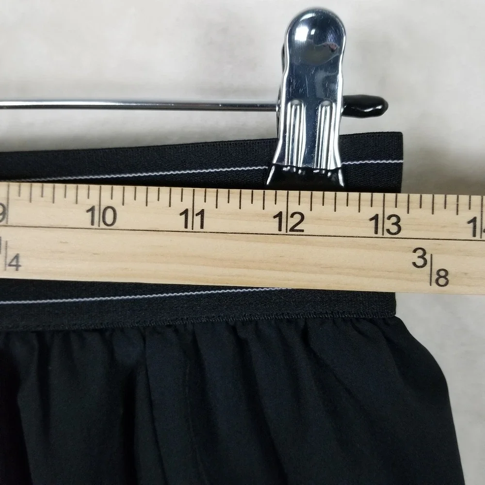 Alo Yoga Activewear Shorts Women Size Medium Black Elastic Logo Waistband
